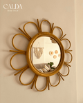 Bamboo bloom mirror