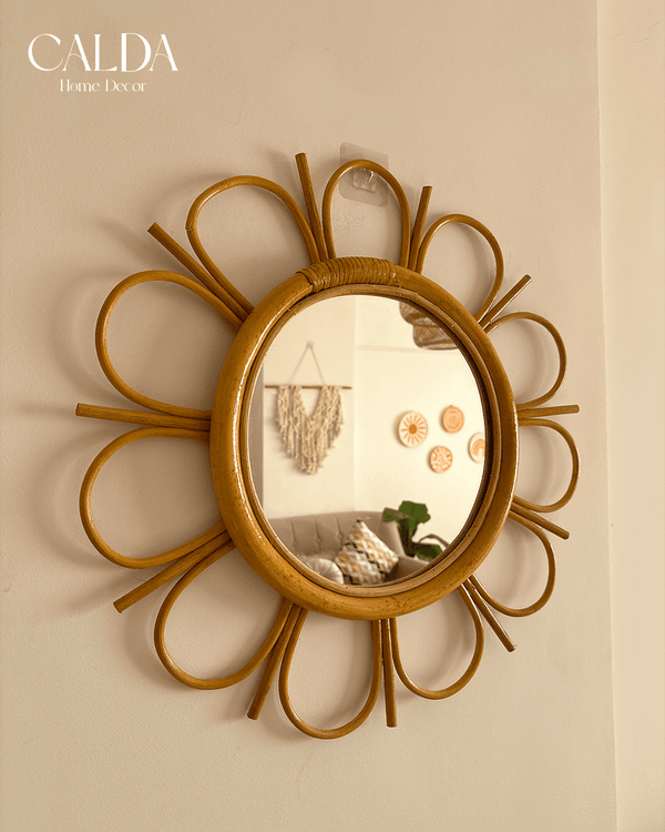 Bamboo bloom mirror