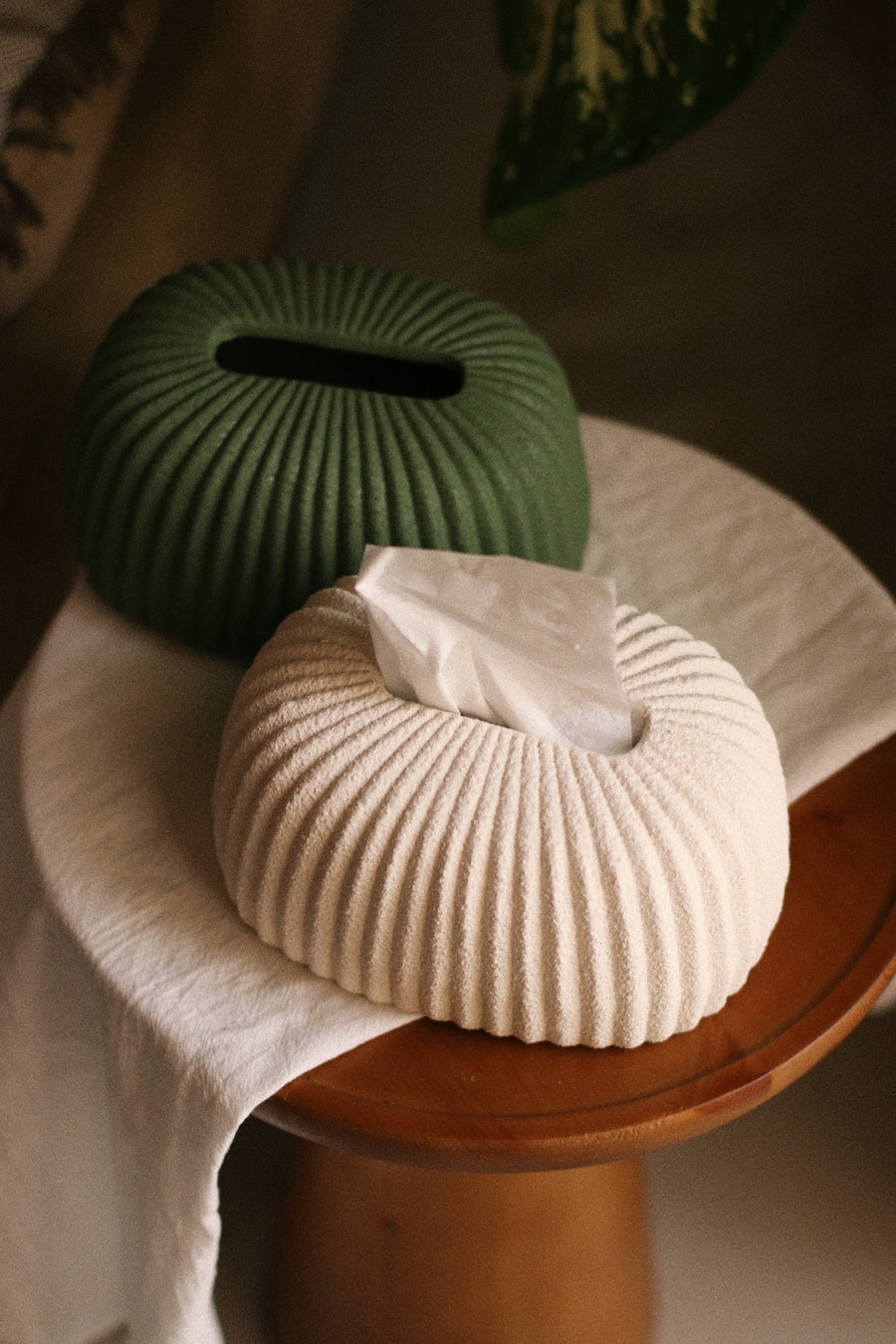 LINED TISSUE BOX