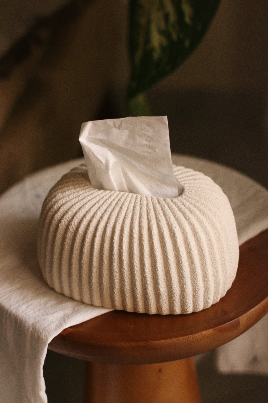 LINED TISSUE BOX