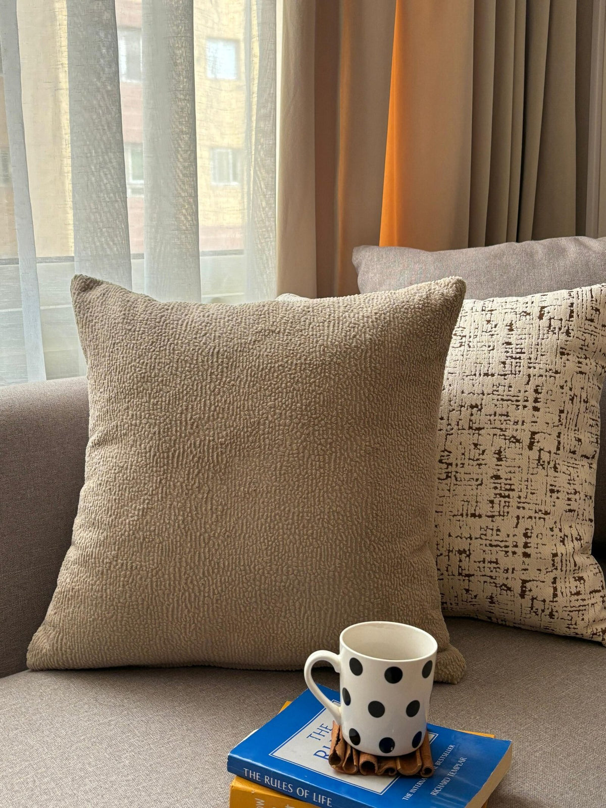 Creamy Soft Velvet Cushion Cover