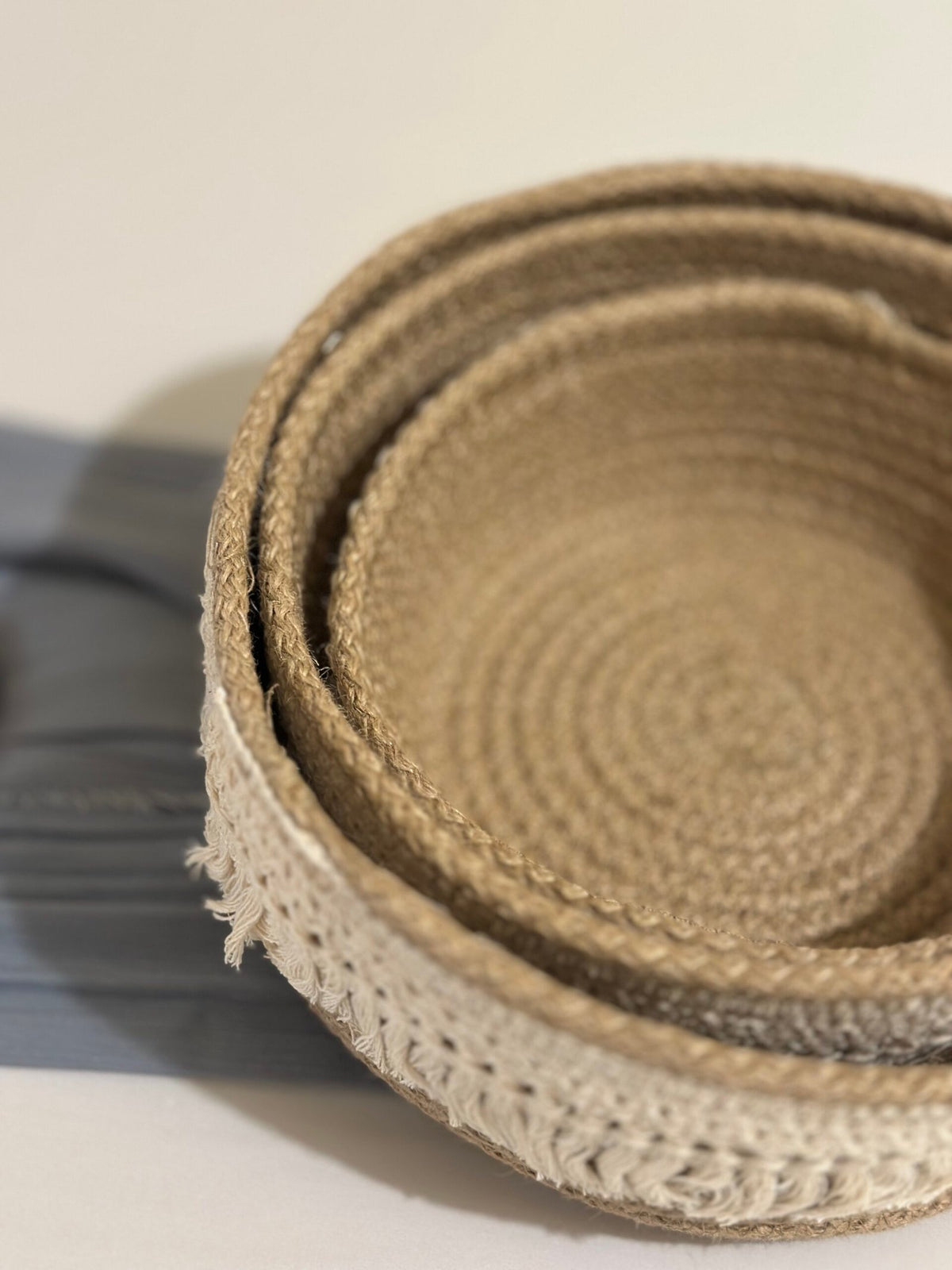 Macrame Cotton Basket
