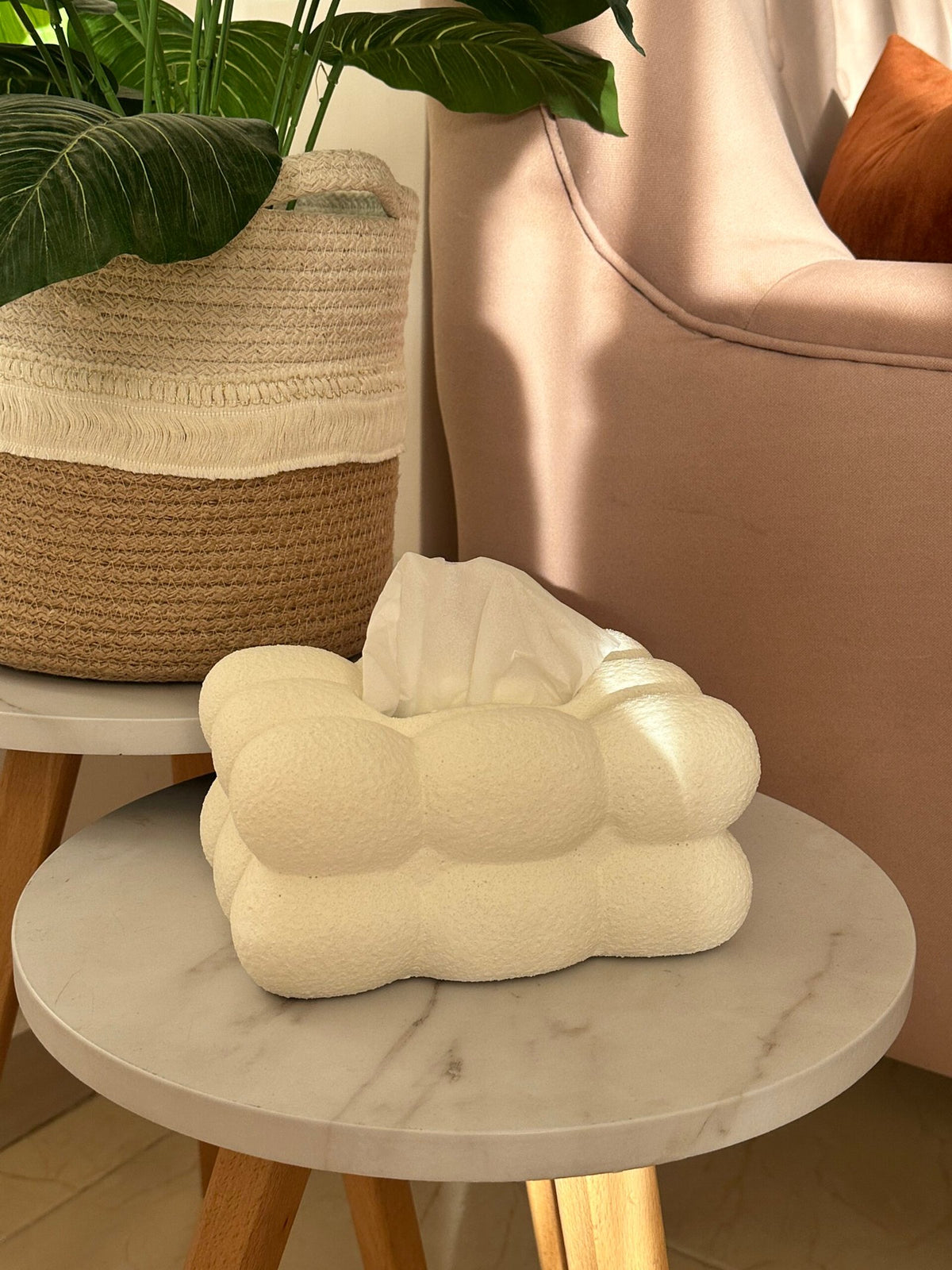 Bubble Tissue Box
