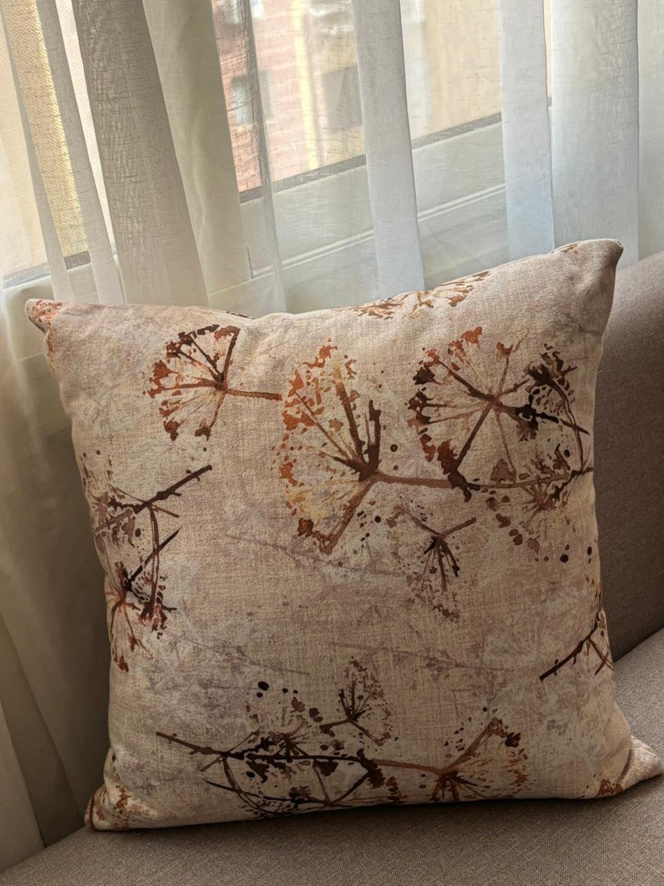 Premium Printed Velvet Decorative Cushion