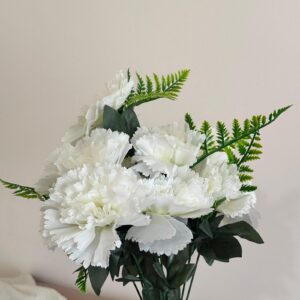 Silk White Flower