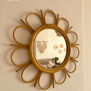 Bamboo bloom mirror