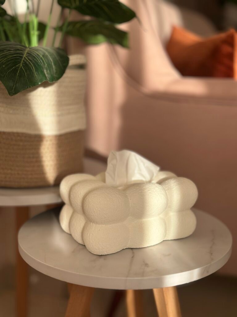 Bubble Tissue Box