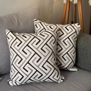 Premium Maze Velvet Cushion